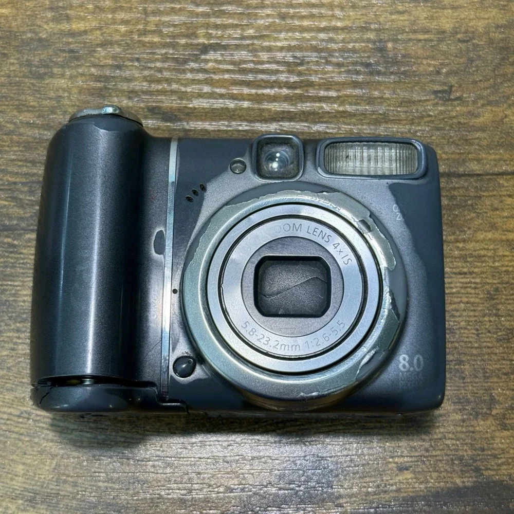 Canon PowerShot A590  8.0MP Digital Camera For Parts or Repair‎ *See Description